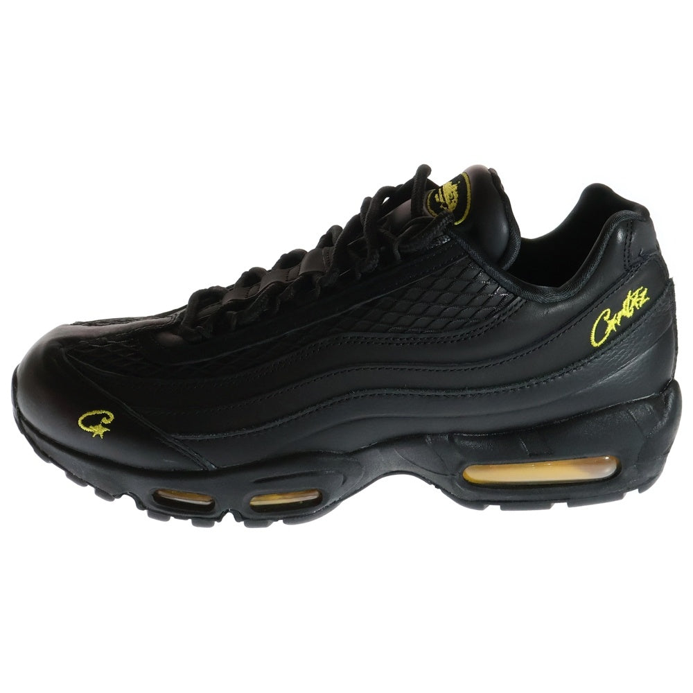 NIKE(ナイキ) ×CORTEIZ AIR MAX 95 コーテイズ エアマックス 95 ローカットスニーカー ブラック/イエロー US10/28cm FB2709-003
