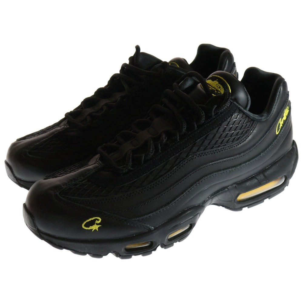 NIKE(ナイキ) ×CORTEIZ AIR MAX 95 コーテイズ エアマックス 95 ローカットスニーカー ブラック/イエロー US10/28cm FB2709-003