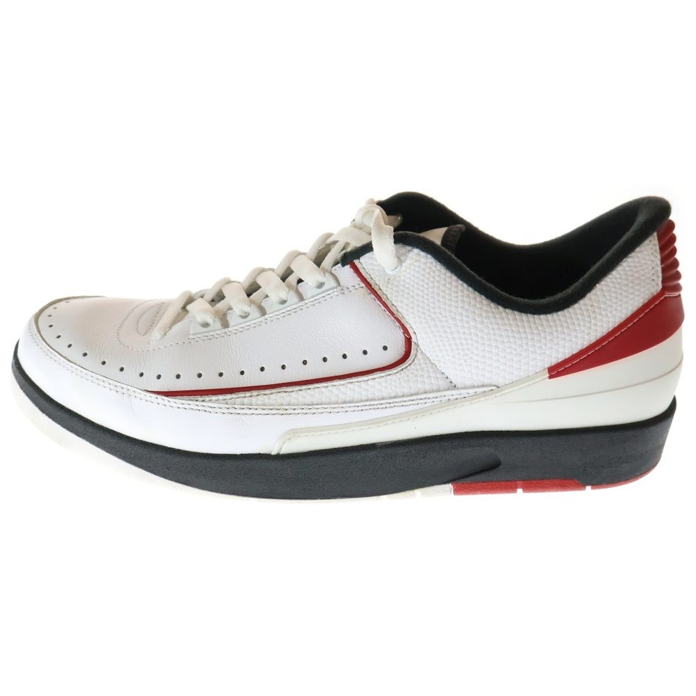 NIKE(ナイキ) AIR JORDAN 2 RETRO LOW エアジョーダン2 ローカットスニーカー ホワイト/レッド US11/29cm 832819-101