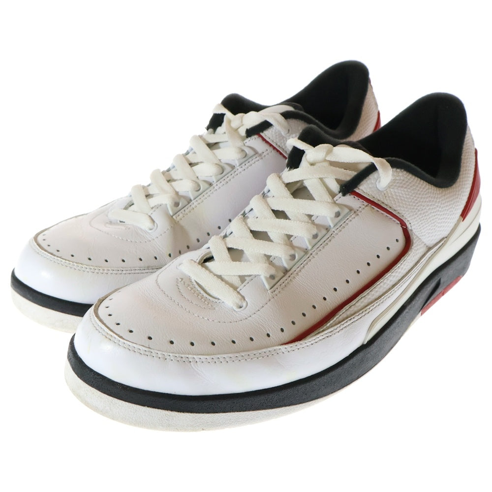 NIKE(ナイキ) AIR JORDAN 2 RETRO LOW エアジョーダン2 ローカットスニーカー ホワイト/レッド US11/29cm 832819-101