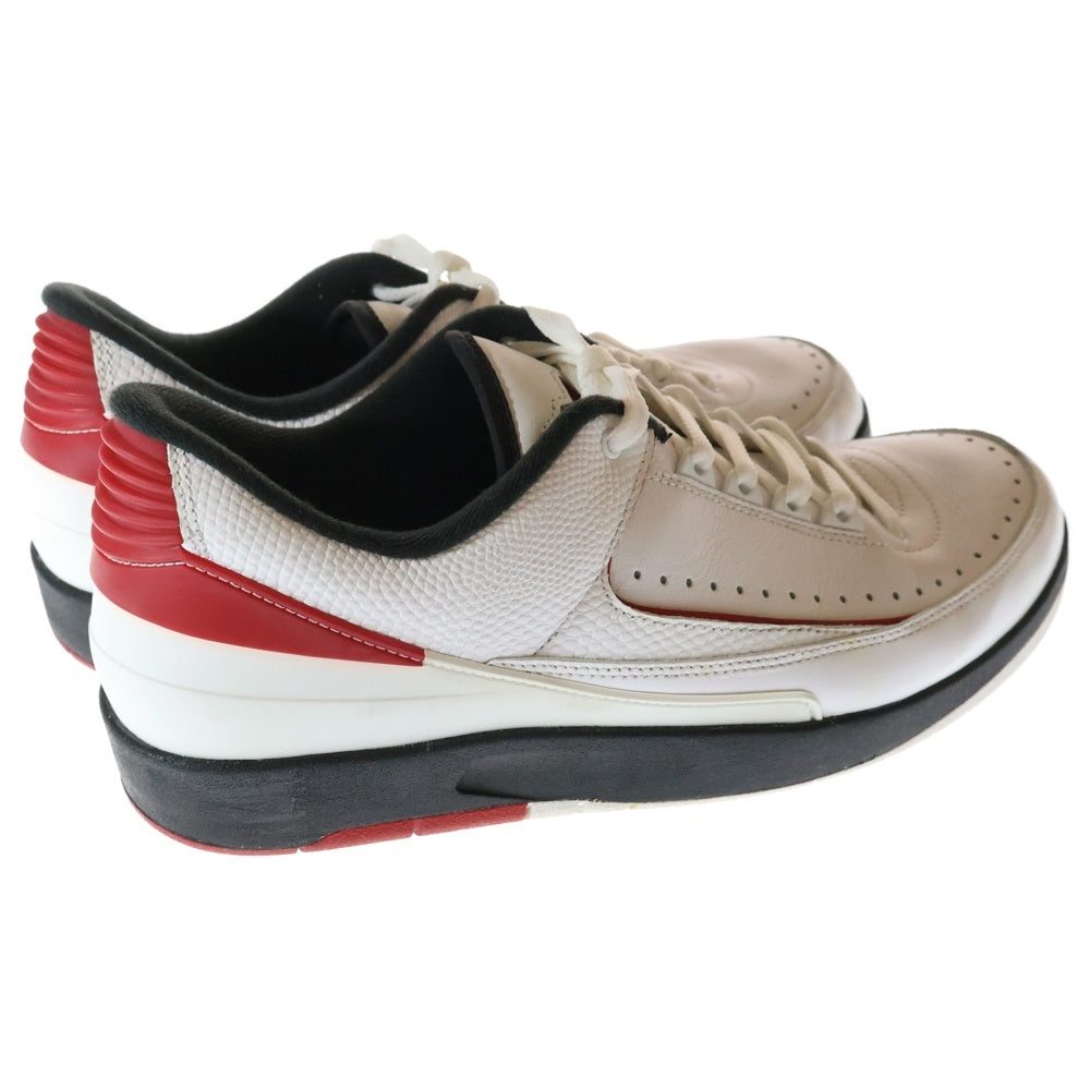 NIKE(ナイキ) AIR JORDAN 2 RETRO LOW エアジョーダン2 ローカットスニーカー ホワイト/レッド US11/29cm 832819-101