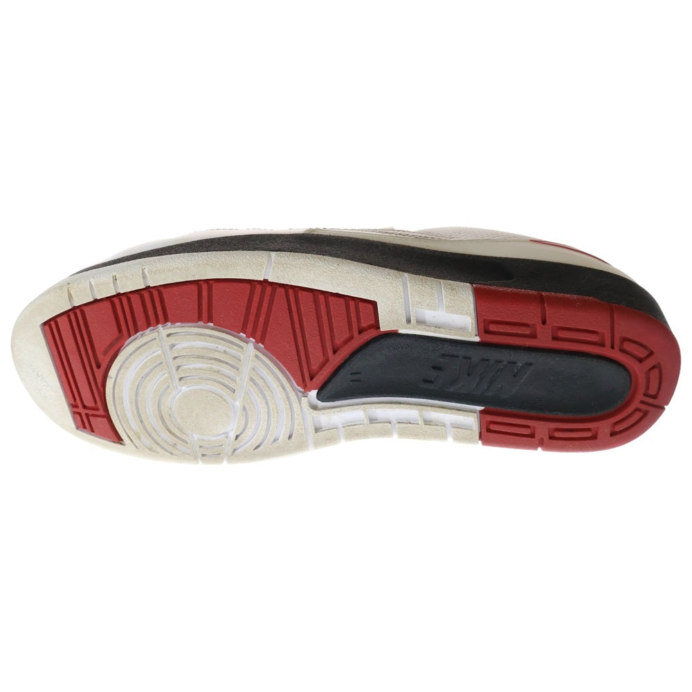 NIKE(ナイキ) AIR JORDAN 2 RETRO LOW エアジョーダン2 ローカットスニーカー ホワイト/レッド US11/29cm 832819-101