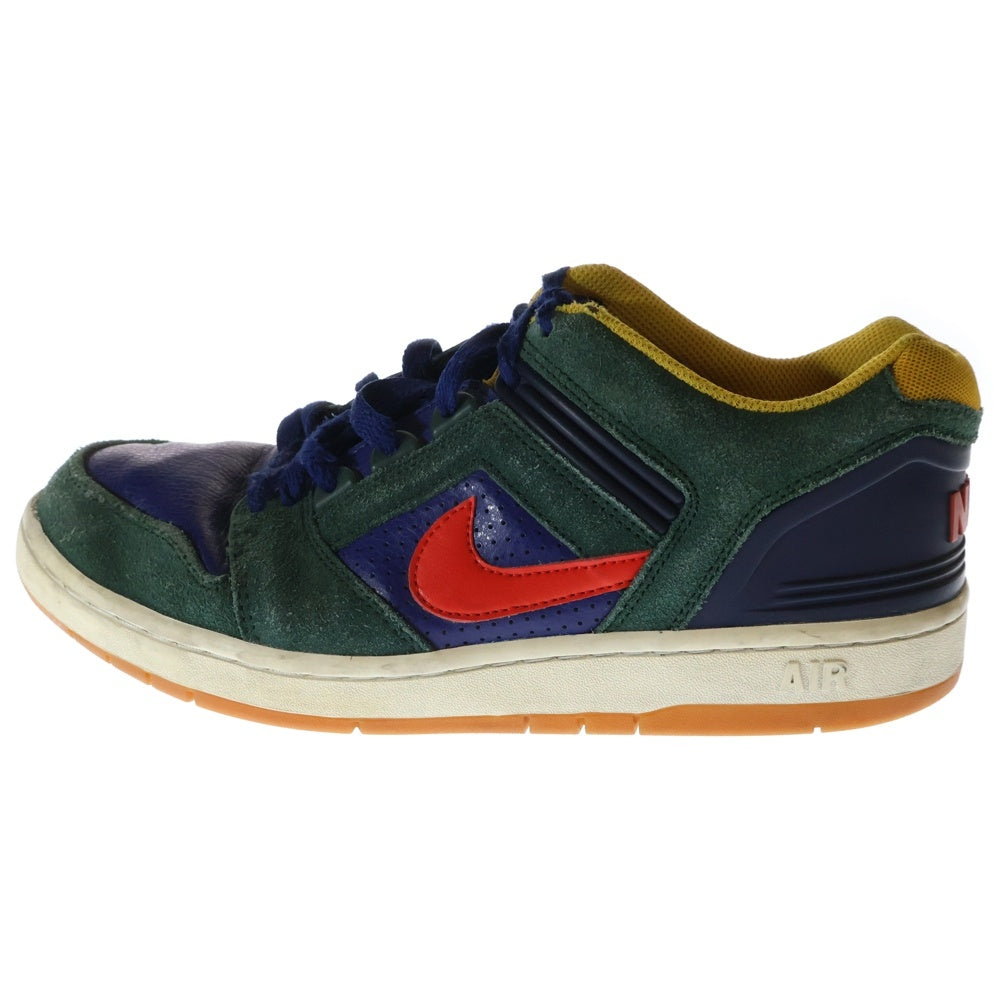 NIKE SB(ナイキエスビー) AIR FORCE 2 LOW RUGBY エアフォース2 ラグビー ローカットスニーカー グリーン/ネイビー US10/28cm AO0300-364