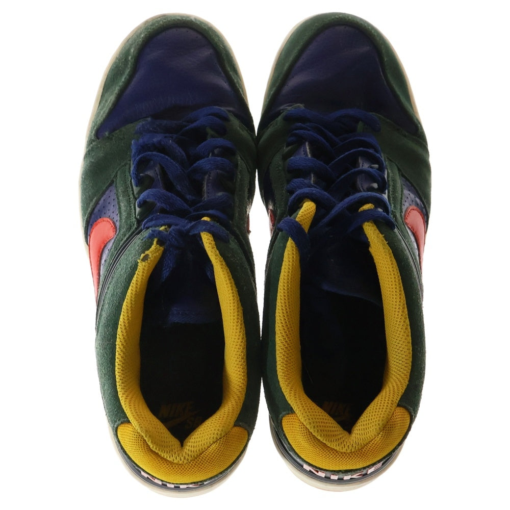 NIKE SB(ナイキエスビー) AIR FORCE 2 LOW RUGBY エアフォース2 ラグビー ローカットスニーカー グリーン/ネイビー US10/28cm AO0300-364