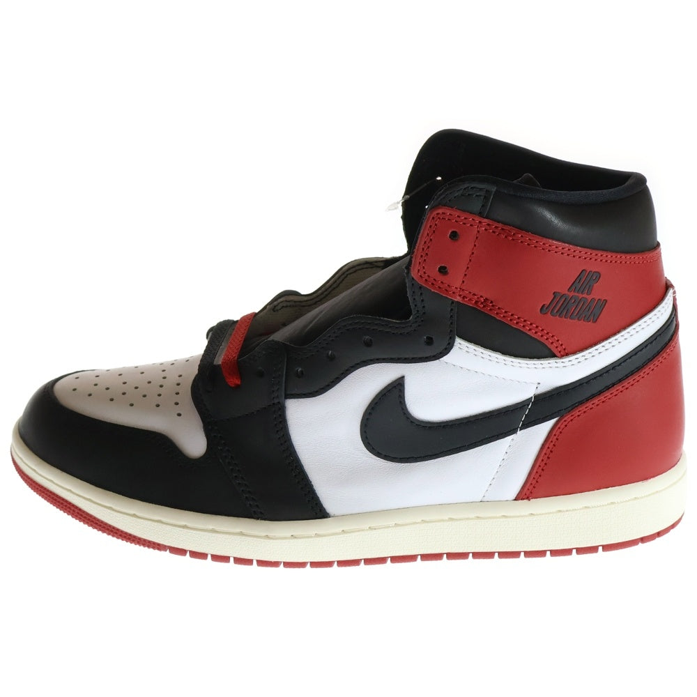 NIKE(ナイキ) AIR JORDAN 1 RETRO HIGH OG BLACK TOE REIMAGINED エアジョーダン1 レトロ OG ブラックトゥリイマジンド ハイカットスニーカー US11.5/29.5cm DZ5485-106