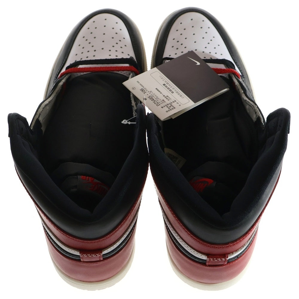 NIKE(ナイキ) AIR JORDAN 1 RETRO HIGH OG BLACK TOE REIMAGINED エアジョーダン1 レトロ OG ブラックトゥリイマジンド ハイカットスニーカー US11.5/29.5cm DZ5485-106