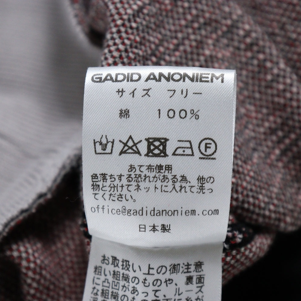 NO BRAND(ノーブランド) BEGBIE グラフィック ハイゲージジャガード 総柄 ニットセーター グレー