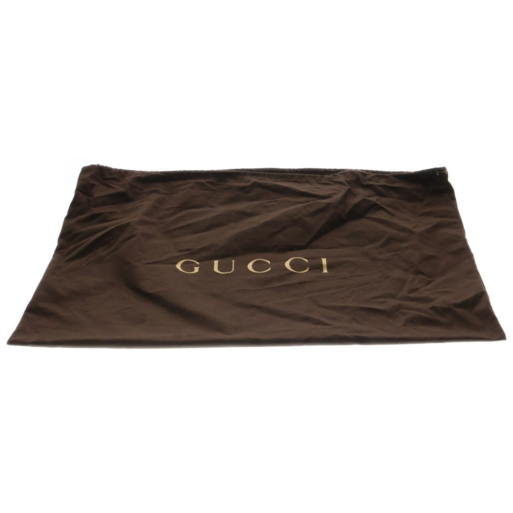 GUCCI(グッチ) パラナ ウェブループ トートバッグ ハンドバッグ ナイロンキャンバス レザー ブラック 246392