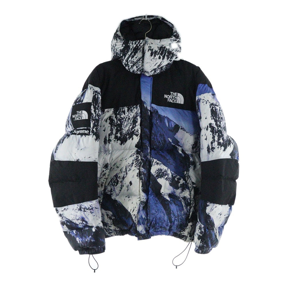 SUPREME(シュプリーム) 17AW ×THE NORTH FACE Mountain Baltoro Jacket ザノースフェイス マウンテンバルトロジャケット 雪山 ブルー/ホワイト ND91701I