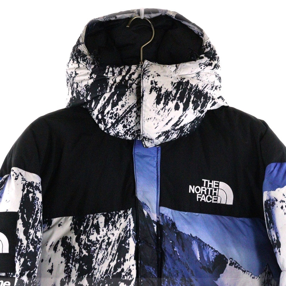 SUPREME(シュプリーム) 17AW ×THE NORTH FACE Mountain Baltoro Jacket ザノースフェイス マウンテンバルトロジャケット 雪山 ブルー/ホワイト ND91701I
