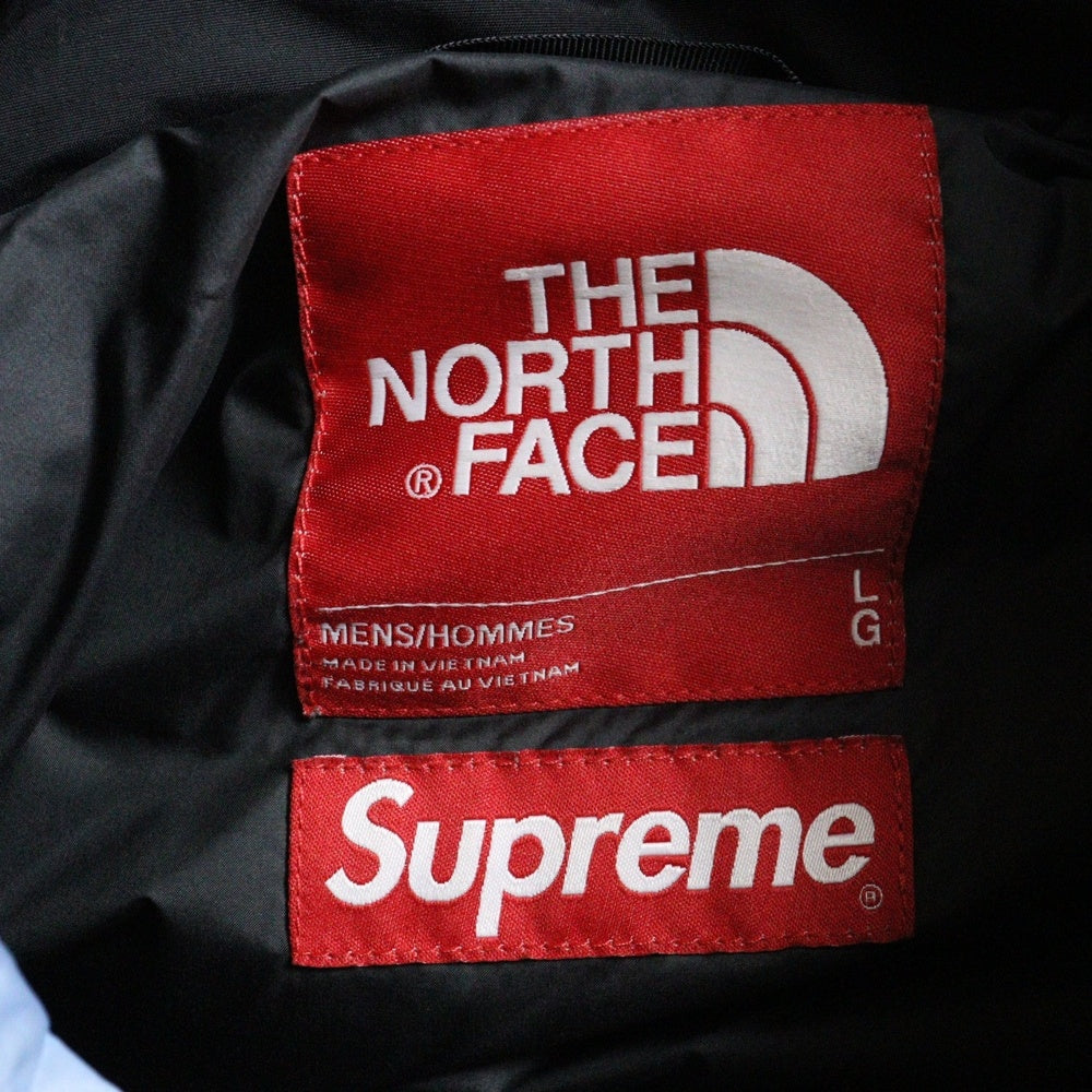 SUPREME(シュプリーム) 17AW ×THE NORTH FACE Mountain Baltoro Jacket ザノースフェイス マウンテンバルトロジャケット 雪山 ブルー/ホワイト ND91701I