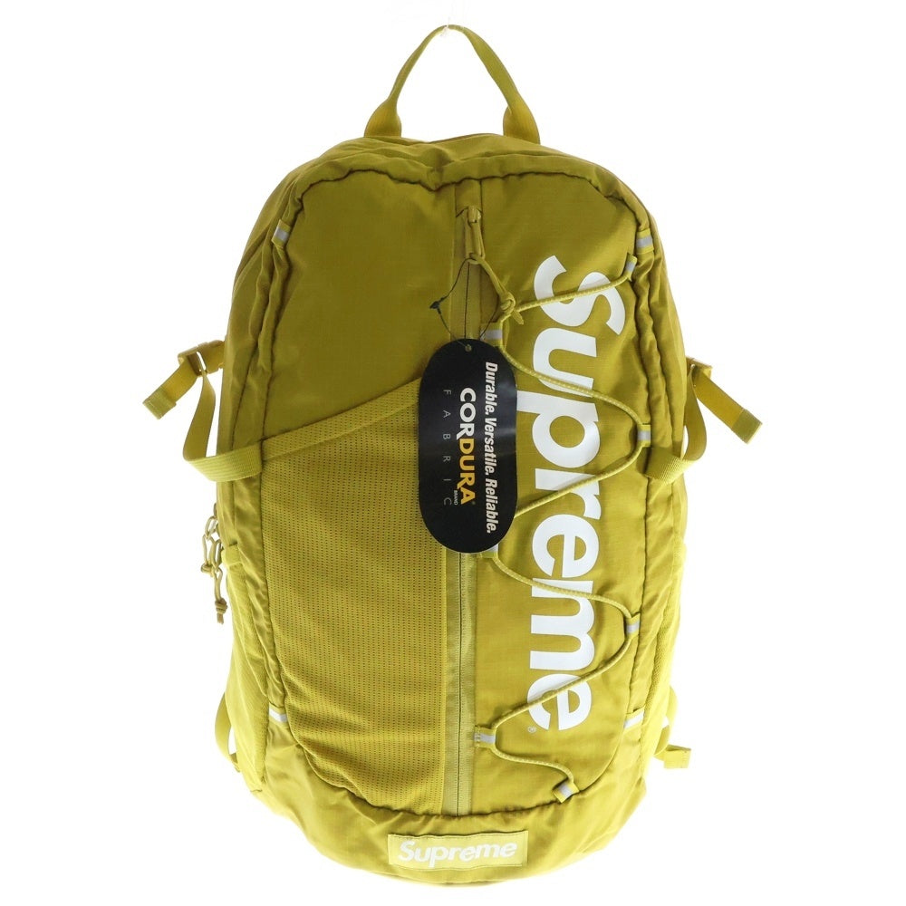 SUPREME(シュプリーム) 17SS Cordura Backpack コーデュラ バックパック リュックサック イエロー