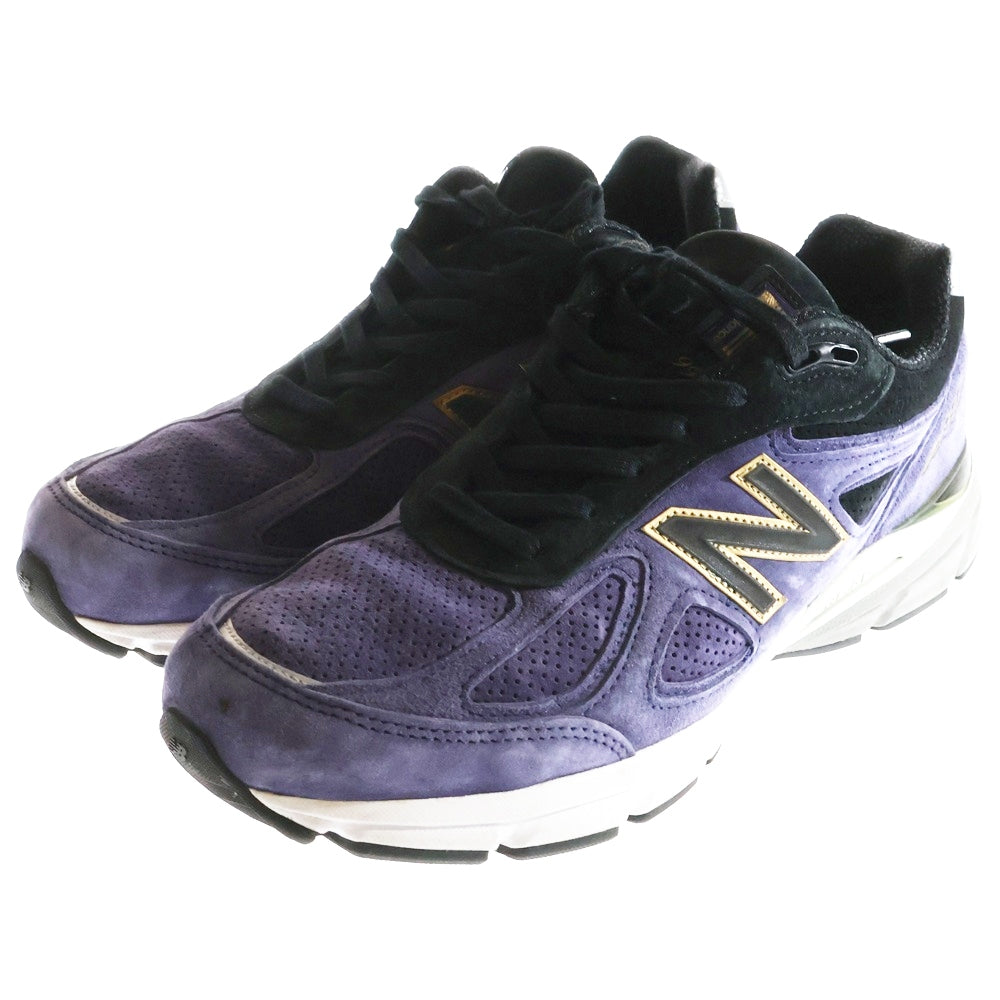 New Balance(ニューバランス) M990BP4 スエード ローカットスニーカー パープル US11/29cm