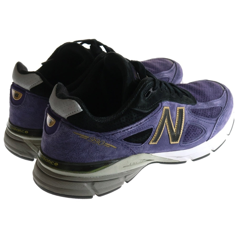 New Balance(ニューバランス) M990BP4 スエード ローカットスニーカー パープル US11/29cm