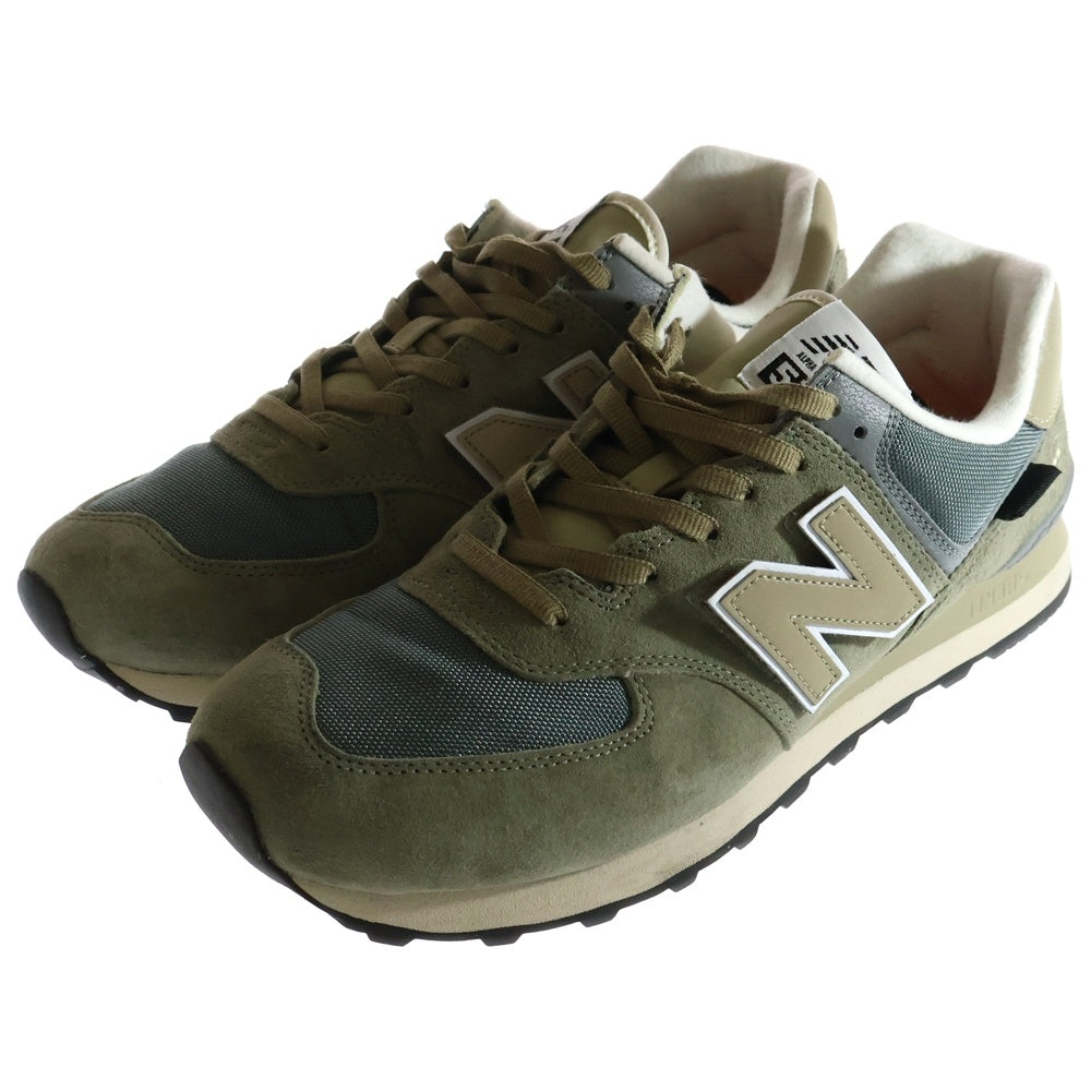 New Balance(ニューバランス) ×ALPHA INDUSTRIES ML574AI2 アルファインダストリーズ スエードレザー ローカットスニーカー US11/29cm