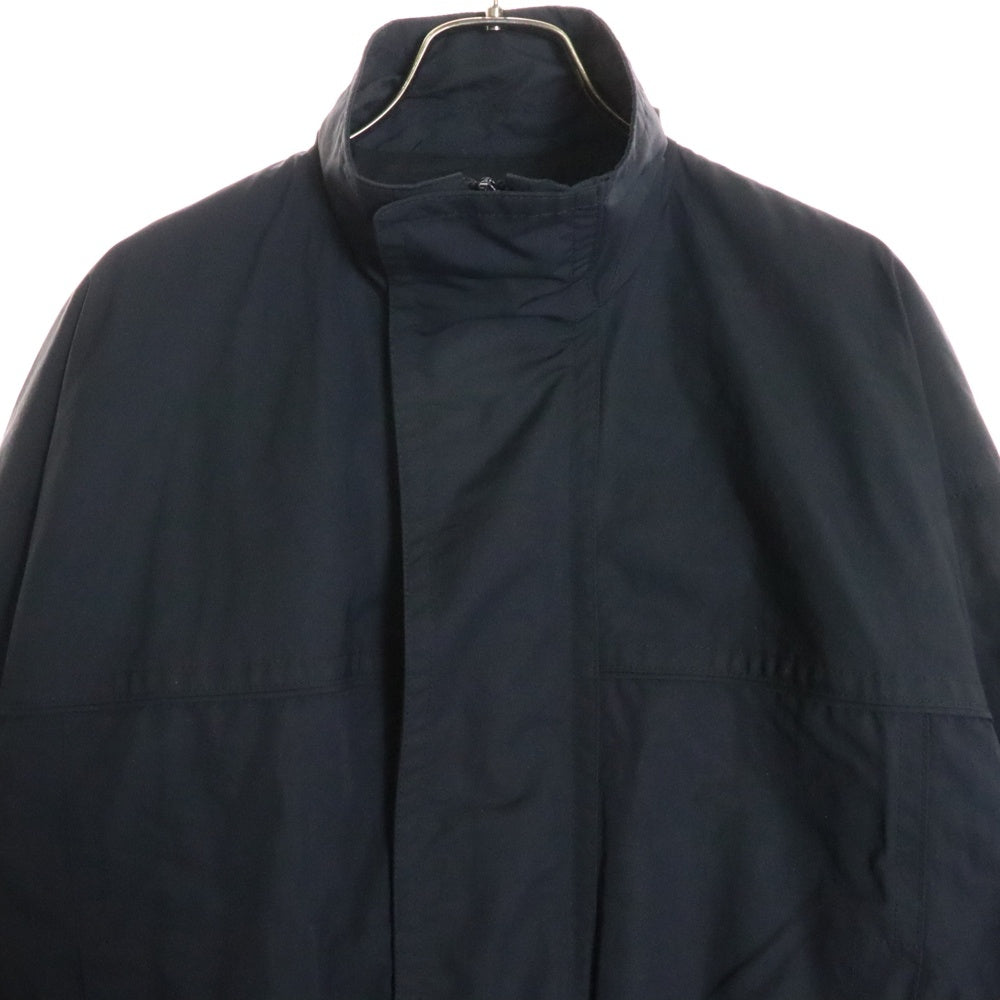 BALENCIAGA(バレンシアガ) 20AW ジップアップ ミリタリーデザイン ナイロンジャケット ライトパーカー ネイビー 647645 TJO14