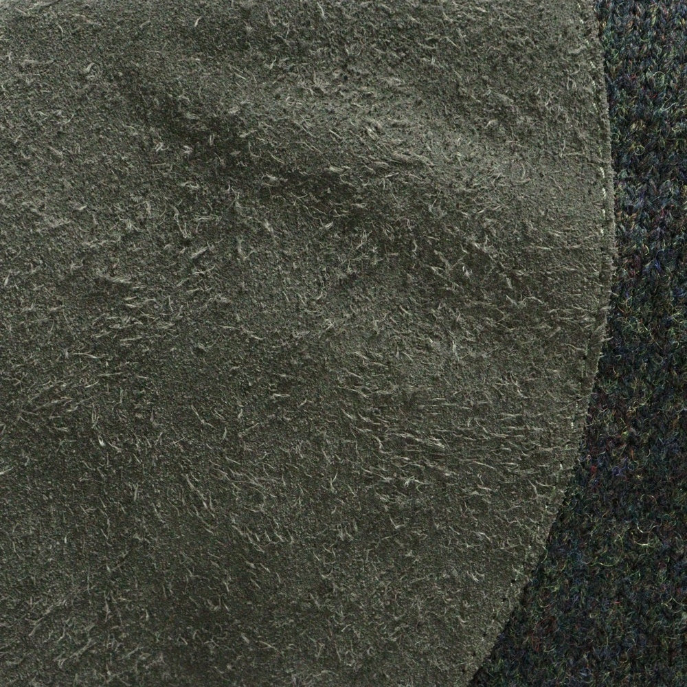 Maison Martin Margiela14(メゾンマルタンマルジェラ) 22AW Elbow Patch Crew Neck Sweater エルボーパッチ クルーネックニット セーター カーキ SI1GP0001 S18064