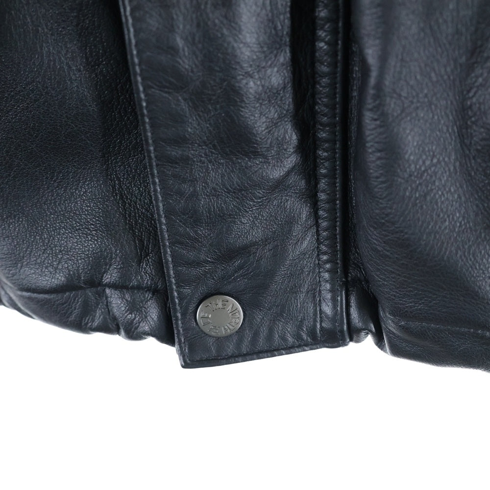 SUPREME(シュプリーム) 18AW×THE NORTH FACE Leather Mountain Parka シュプリーム ノースフェイス レザーマウンテンパーカー ジップアップレザージャケット NF0A3VJ8