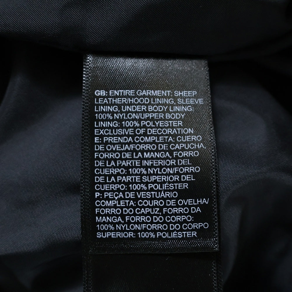 SUPREME(シュプリーム) 18AW×THE NORTH FACE Leather Mountain Parka シュプリーム ノースフェイス レザーマウンテンパーカー ジップアップレザージャケット NF0A3VJ8