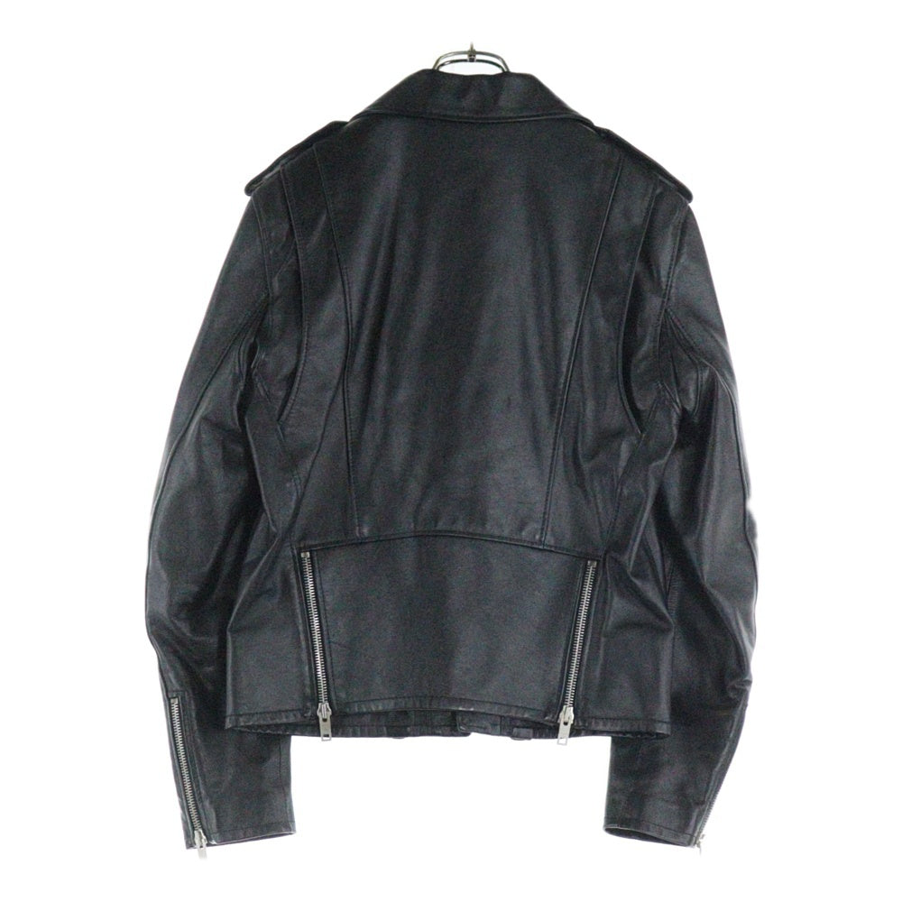 CELINE(セリーヌ) 19AW クラシックバイカー カーフスキン ダブル レザーライダースジャケット ブラック 2E158599E