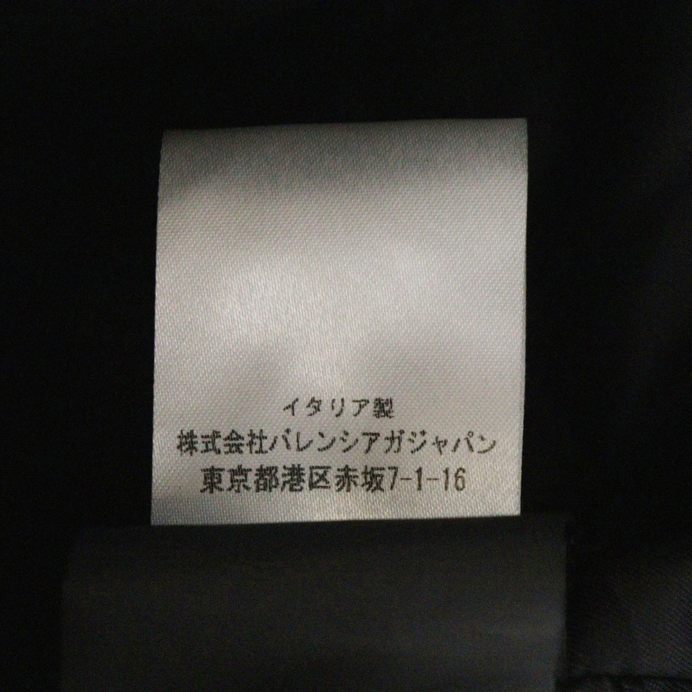 BALENCIAGA(バレンシアガ) 17AW オーバーサイズ レザー ダブル ライダース ジャケット ブラック 485716 TWH15