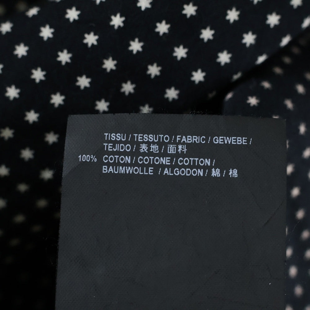 SAINT LAURENT PARIS(サンローランパリ) 15SS Star Dot L/S Shirt スタードット 長袖シャツ ブラック 376916 Y611L
