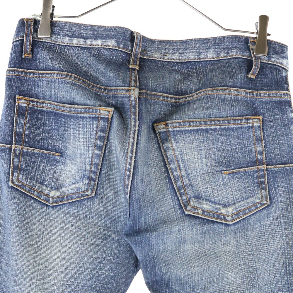 Dior HOMME(ディオールオム) 07AW JAKE ジェイク ヴィンテージ加工 スキニーデニムパンツ インディゴ 7H3111080585