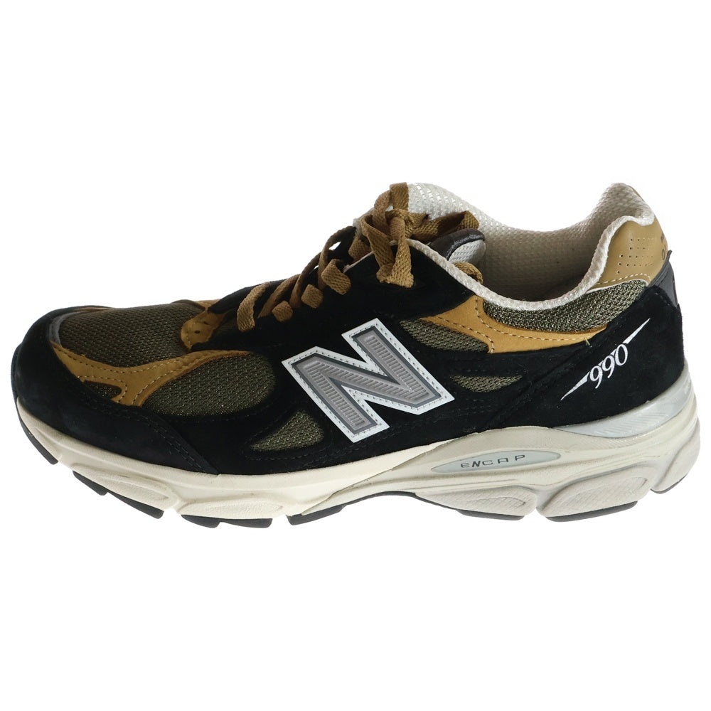 New Balance(ニューバランス) M990BB3 USA製 スエードローカットスニーカー ブラウン US8/26cm