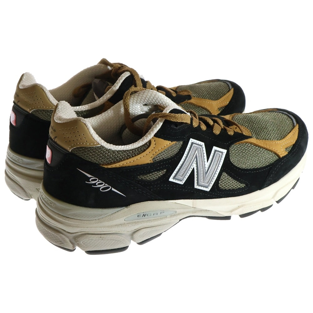 New Balance(ニューバランス) M990BB3 USA製 スエードローカットスニーカー ブラウン US8/26cm