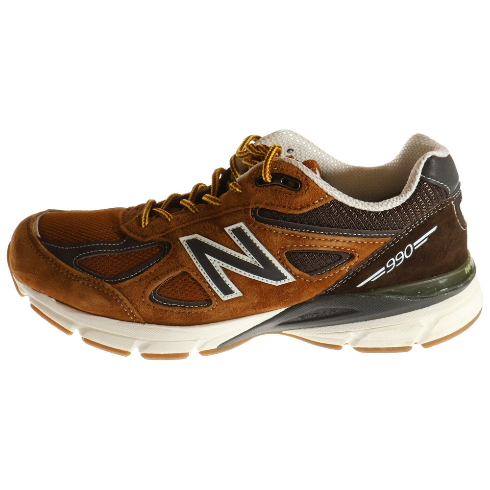 New Balance(ニューバランス) ×L.L.Bean M990LL4 エルエルビーン スエード ローカットスニーカー ブラウン US8/26cm