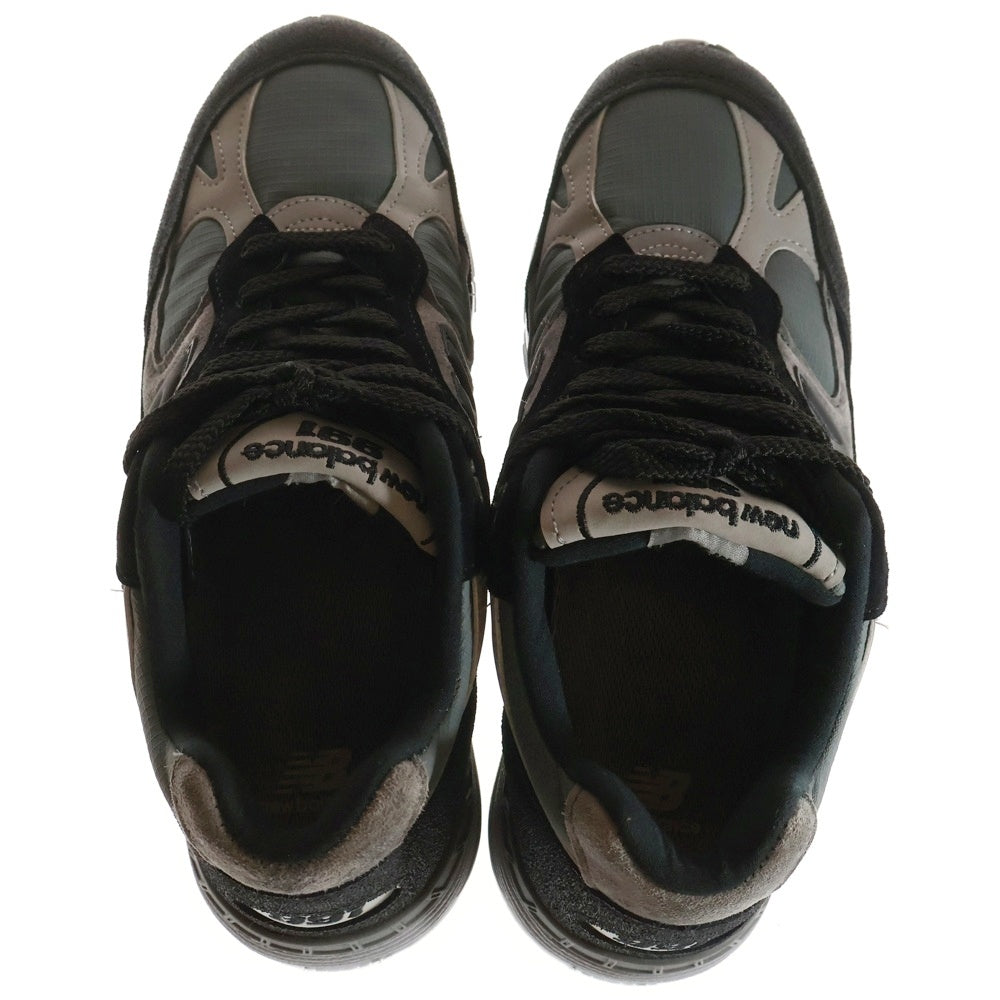 New Balance(ニューバランス) M991WTR スエード ローカットスニーカー ブラック US7.5/25.5cm