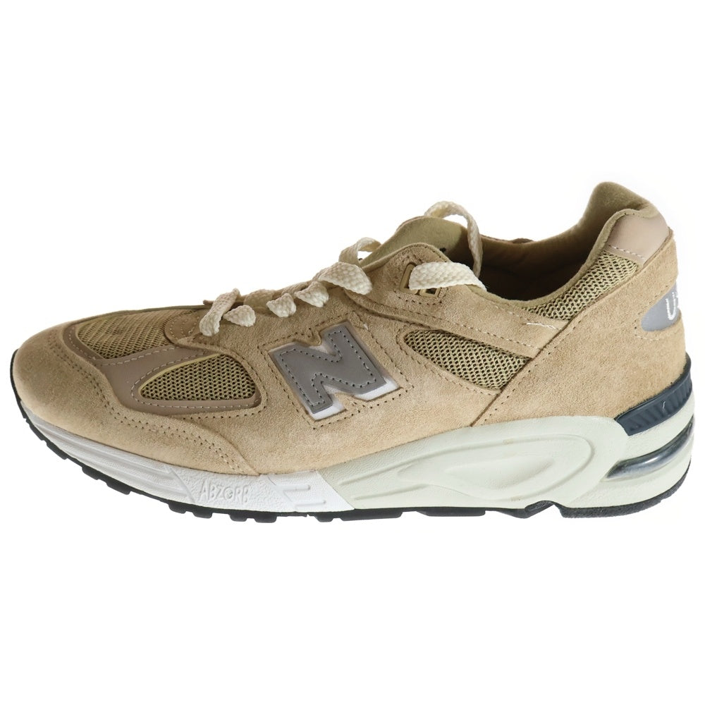 New Balance(ニューバランス) ×KITH M990KS2 スエード ローカットスニーカー ベージュ US7.5/25.5cm