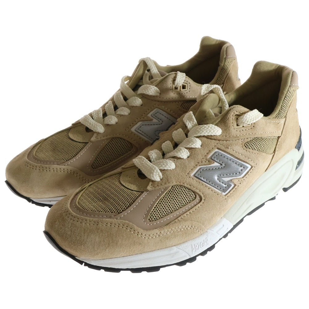 New Balance(ニューバランス) ×KITH M990KS2 スエード ローカットスニーカー ベージュ US7.5/25.5cm