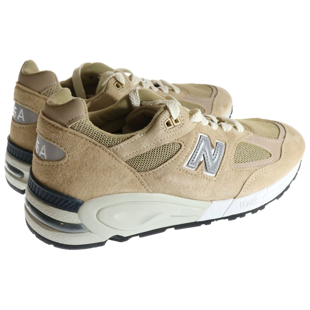 New Balance(ニューバランス) ×KITH M990KS2 スエード ローカットスニーカー ベージュ US7.5/25.5cm