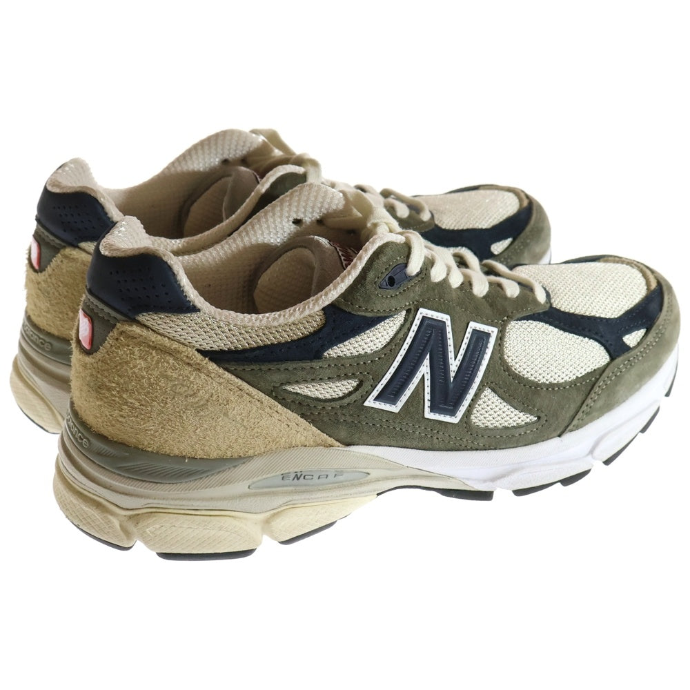 New Balance(ニューバランス) M990TO3 V3 スウェード ローカットスニーカー カーキ US8/26cm
