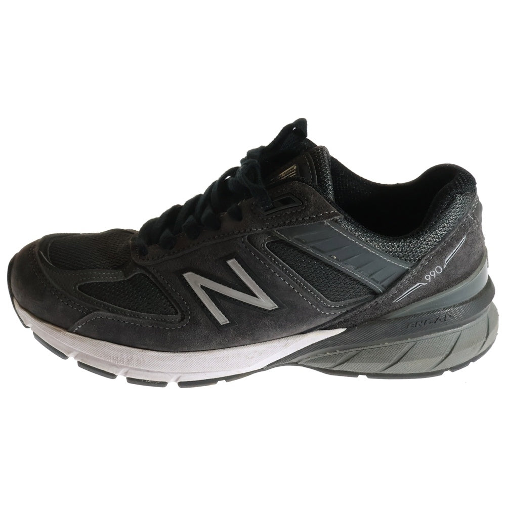 New Balance(ニューバランス) ×UNITED ARROWS M990UA5 ユナイテッドアローズ別注 スエード ローカットスニーカー ブラック US7.5/25.5cm