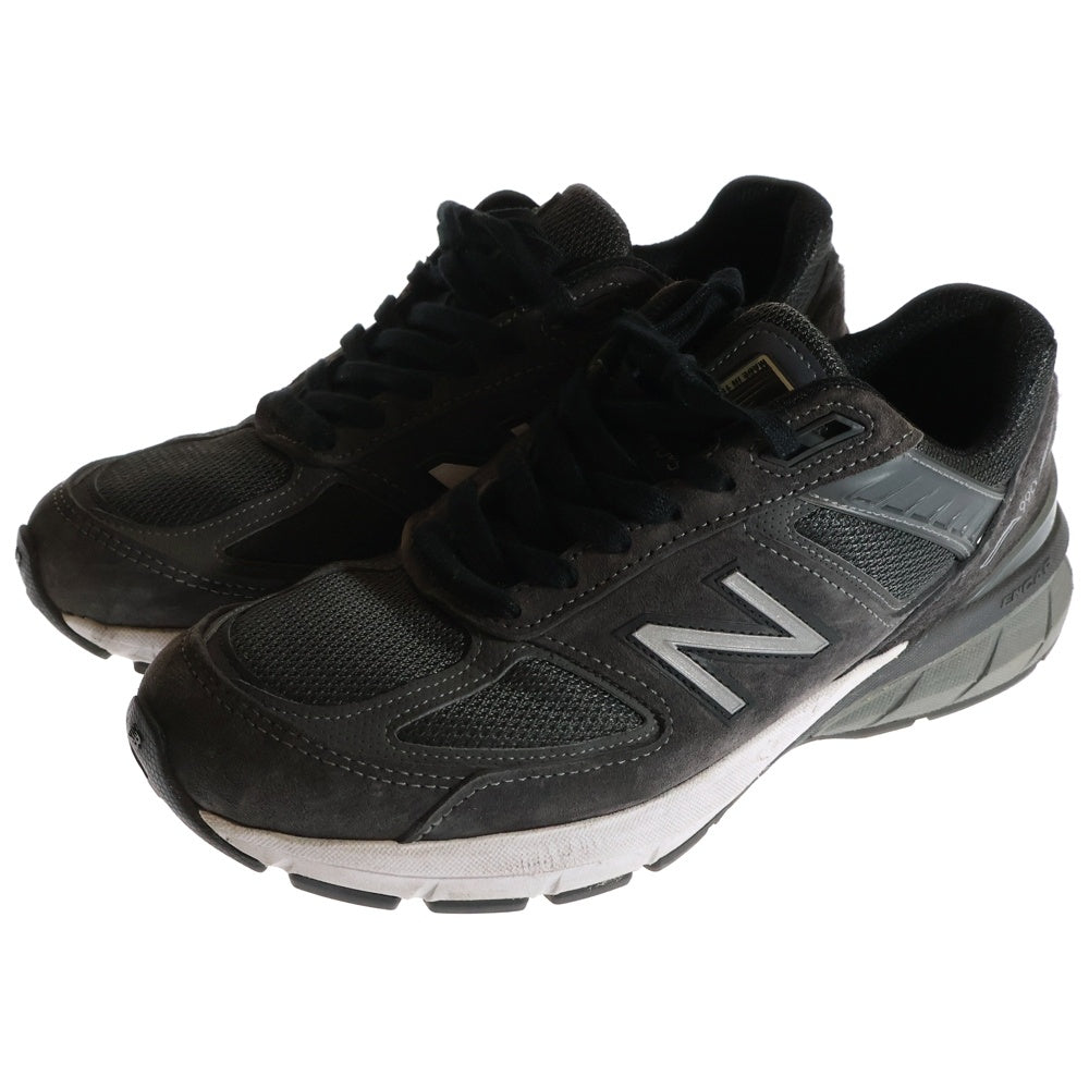 New Balance(ニューバランス) ×UNITED ARROWS M990UA5 ユナイテッドアローズ別注 スエード ローカットスニーカー ブラック US7.5/25.5cm