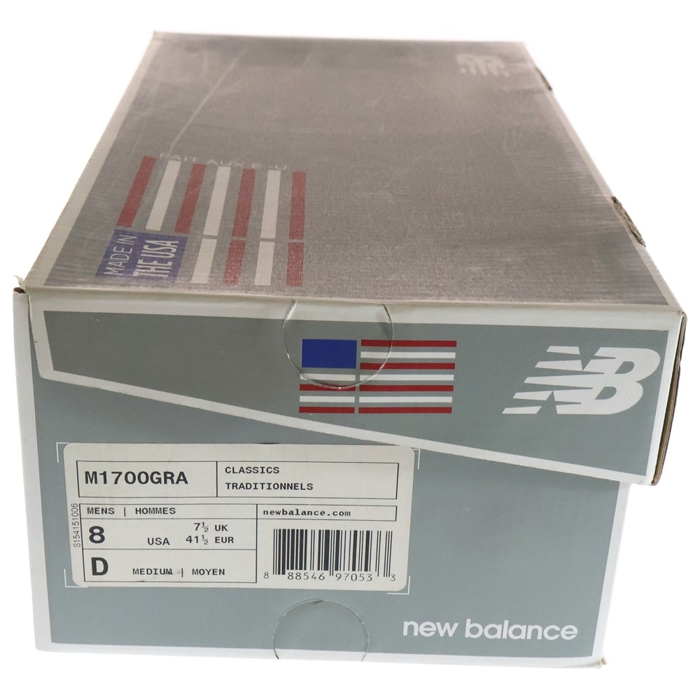 New Balance(ニューバランス) M1700GRA USA製 ローカットスニーカー グレー US8/26cm
