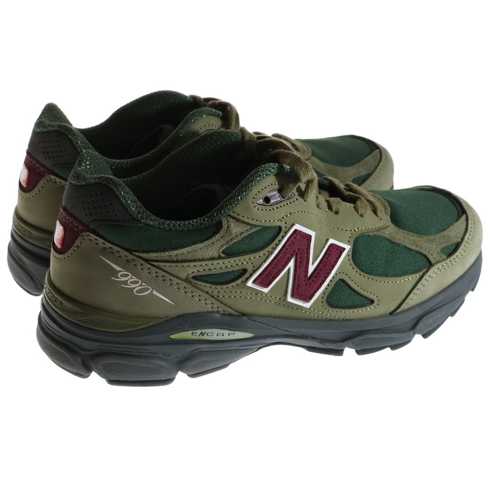 New Balance(ニューバランス) M990GP3 V3 スウェード ローカットスニーカー カーキ US8/26cm