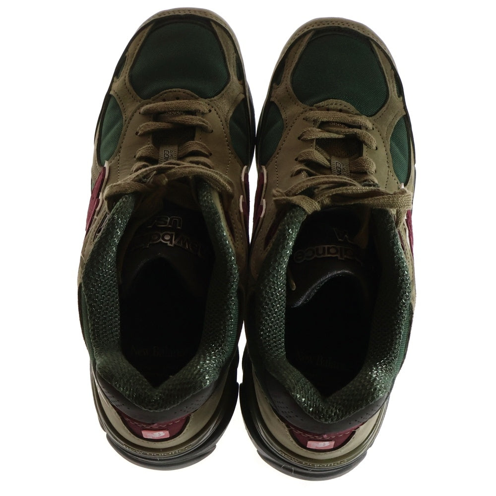 New Balance(ニューバランス) M990GP3 V3 スウェード ローカットスニーカー カーキ US8/26cm