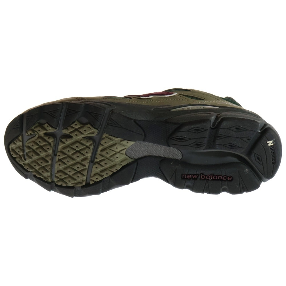 New Balance(ニューバランス) M990GP3 V3 スウェード ローカットスニーカー カーキ US8/26cm