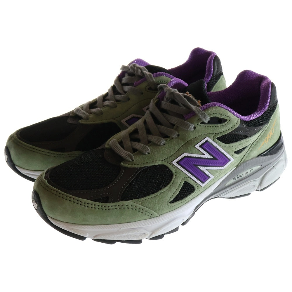 New Balance(ニューバランス) M990TC3 USA製 スエード ローカットスニーカー グリーン US8/26cm