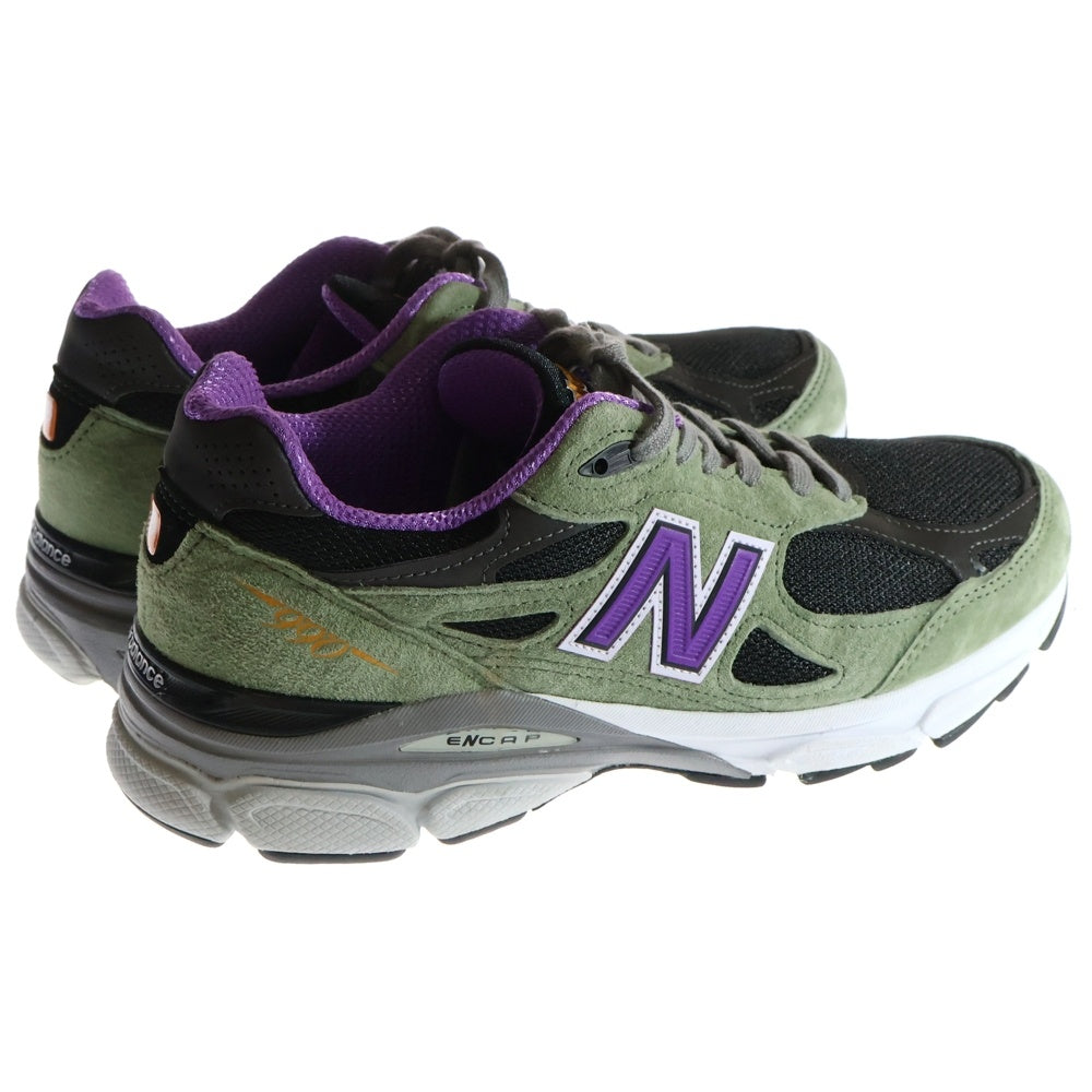 New Balance(ニューバランス) M990TC3 USA製 スエード ローカットスニーカー グリーン US8/26cm