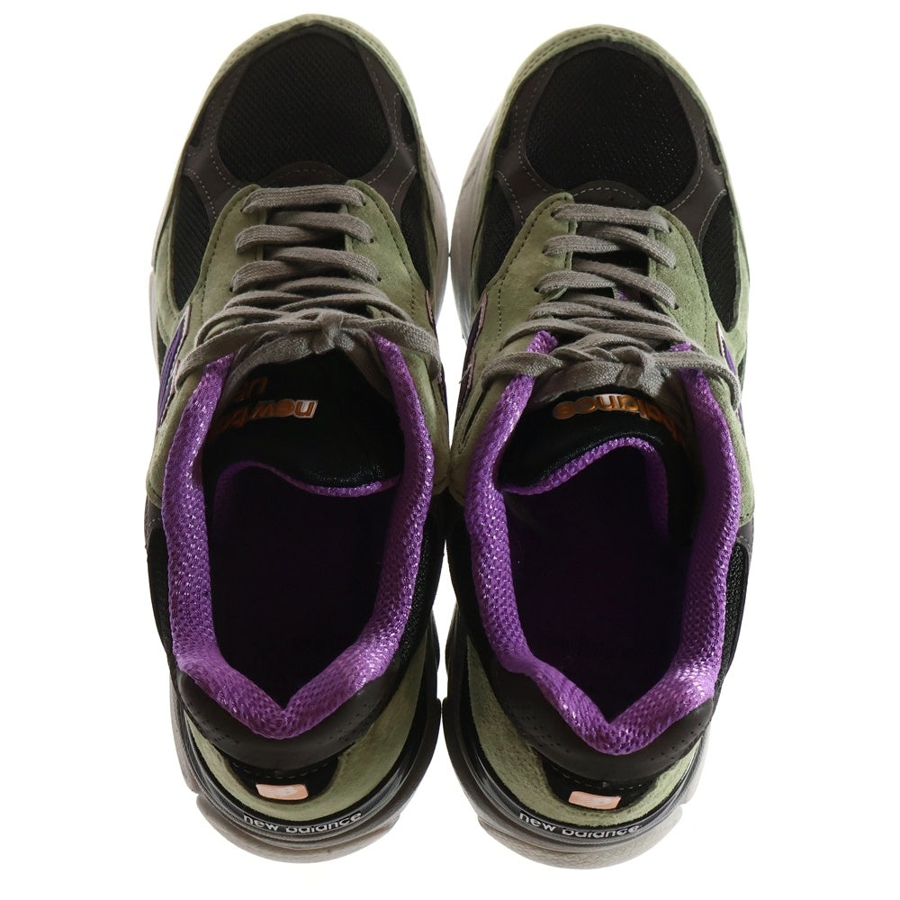 New Balance(ニューバランス) M990TC3 USA製 スエード ローカットスニーカー グリーン US8/26cm