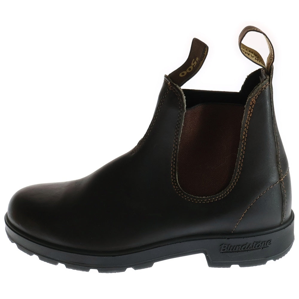 blundstone(ブランドストーン) 500 ラウンドトゥ レザー サイドゴアブーツ ブラウン