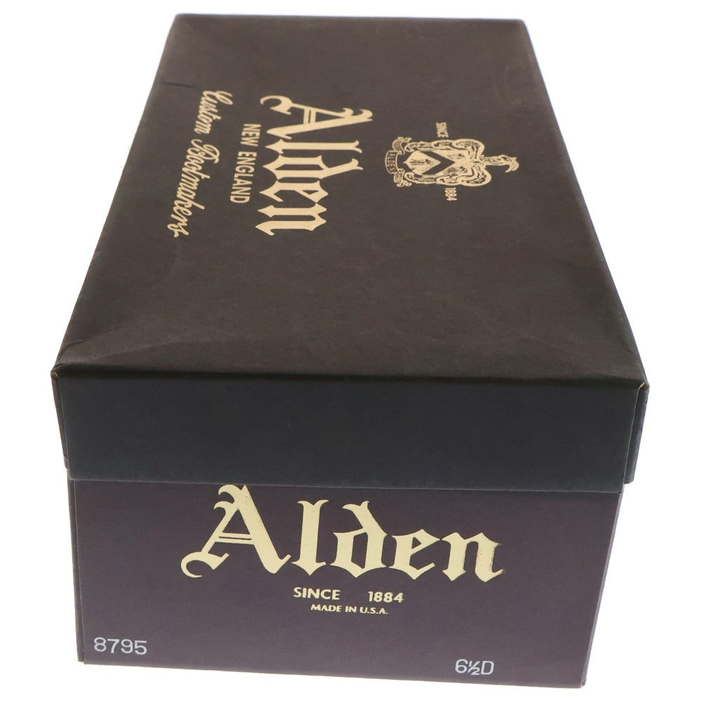 Alden(オールデン) クロムエクセル インディオックスフォード カーフ レザー ダービーシューズ ブラウン 4002