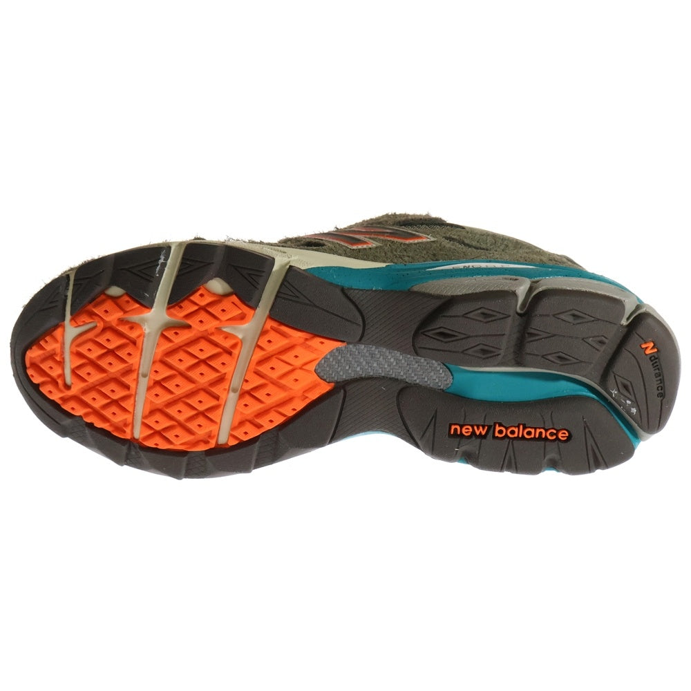 New Balance(ニューバランス) ×YCMC M990S03 Great Outdoors グレートアウトドアズ スエードローカットスニーカー グリーン US8/26cm M990S03
