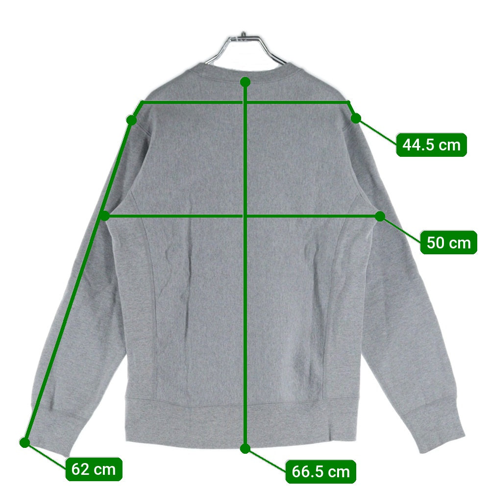 SUPREME(シュプリーム) 15AW Arc Logo Crewneck Sweat アーチロゴ クルーネック スウェットトレーナー グレー
