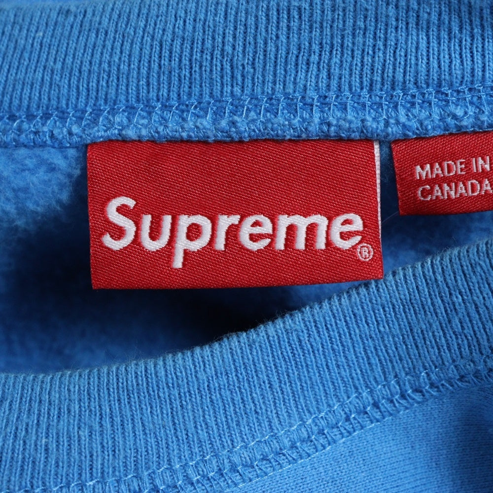 SUPREME(シュプリーム) 18AW Box Logo Crewneck ボックスロゴ クルーネック スウェットトレーナー ライトブルー