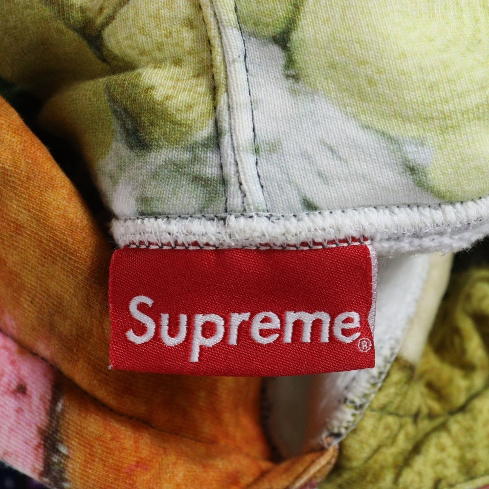 SUPREME(シュプリーム) 18AW×Mike Kelley More Love Hours Than Can Ever be Repaid Hooded Sweatshirt マイクケリー 総柄プリント フロントロゴ プルオーバースウェットパーカー